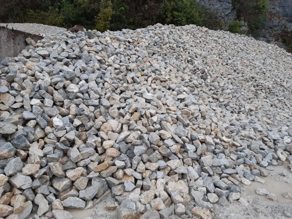 granulats près de Drumettaz-Clarafond