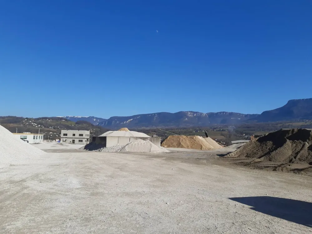 producteur de sable près de Drumettaz-Clarafond